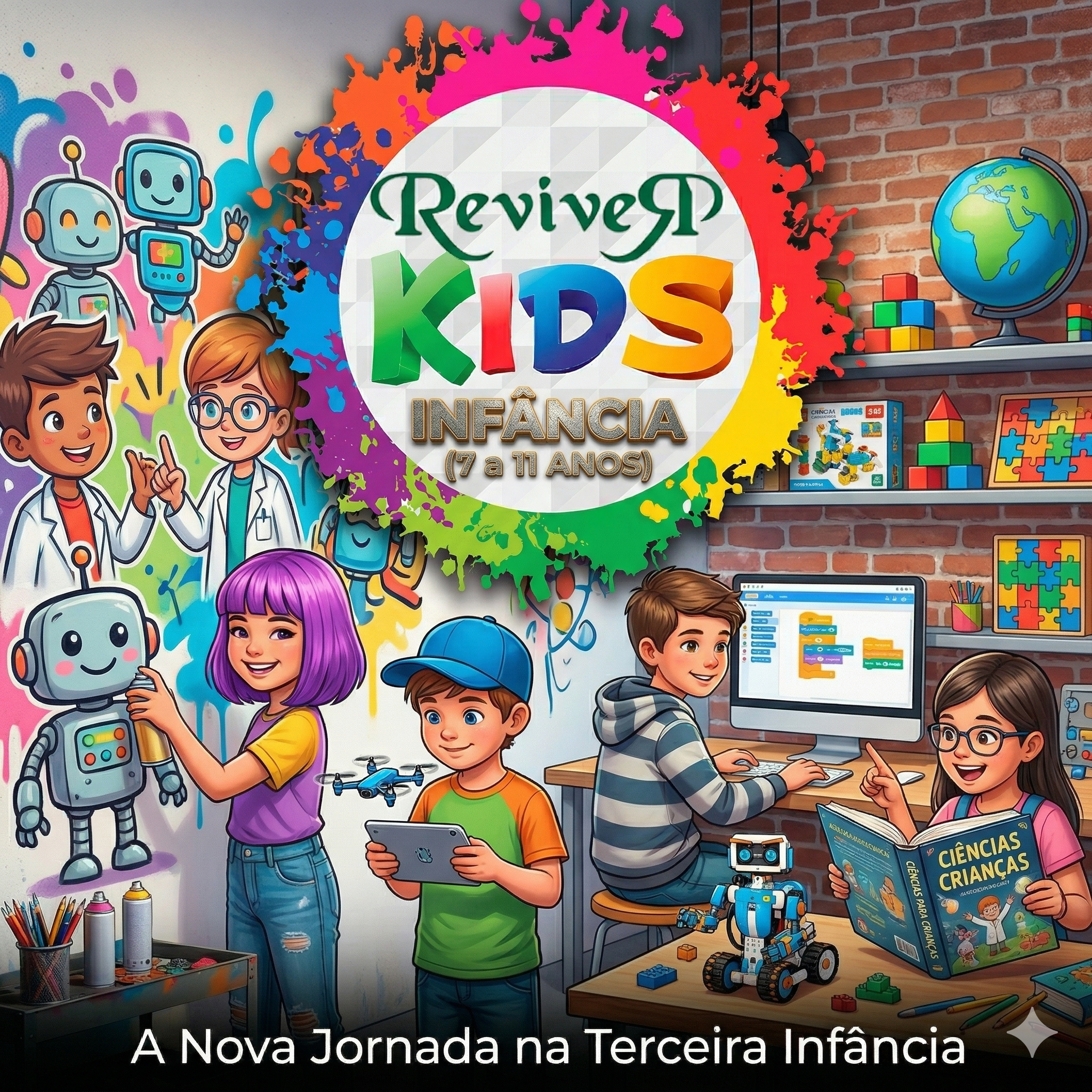 REVIVER KIDS TERCEIRA INFANCIA